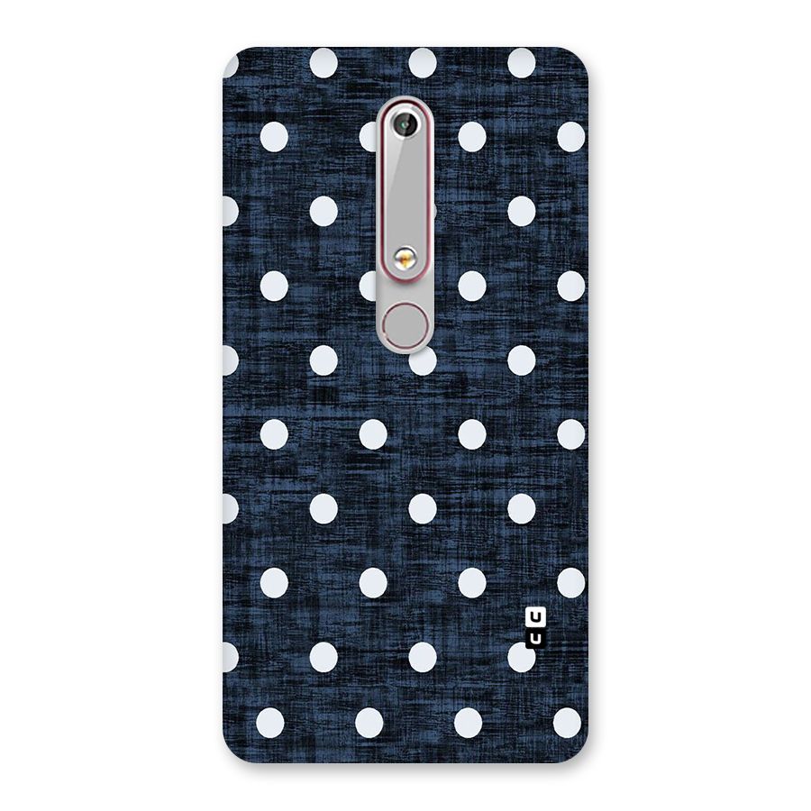 Textured Dots Back Case for Nokia 6.1