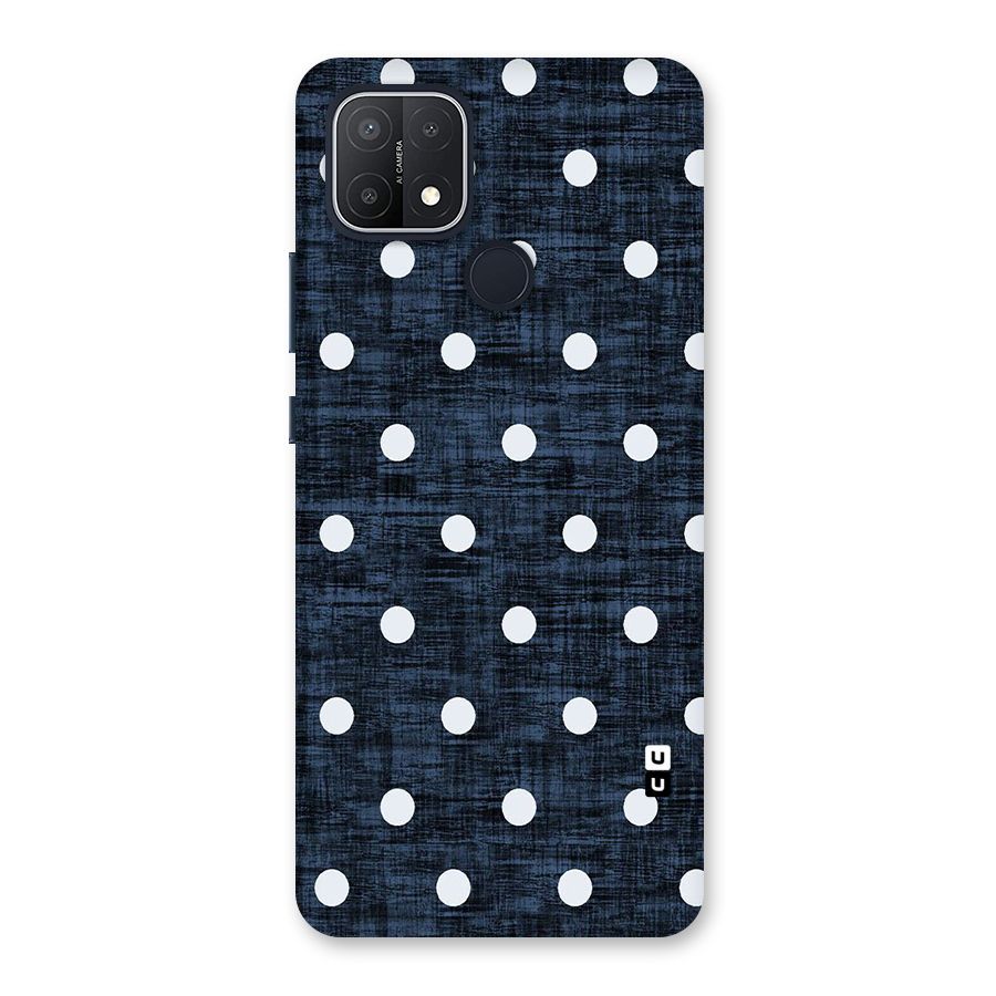 Textured Dots Back Case for Oppo A15