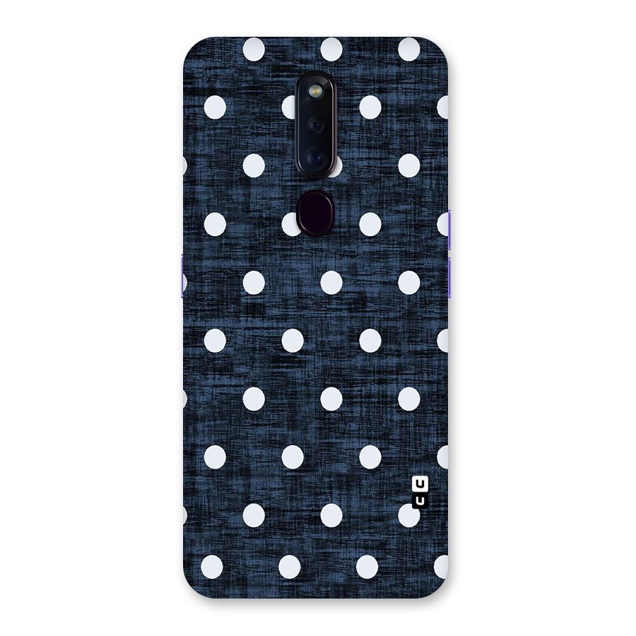 Textured Dots Back Case for Oppo F11 Pro