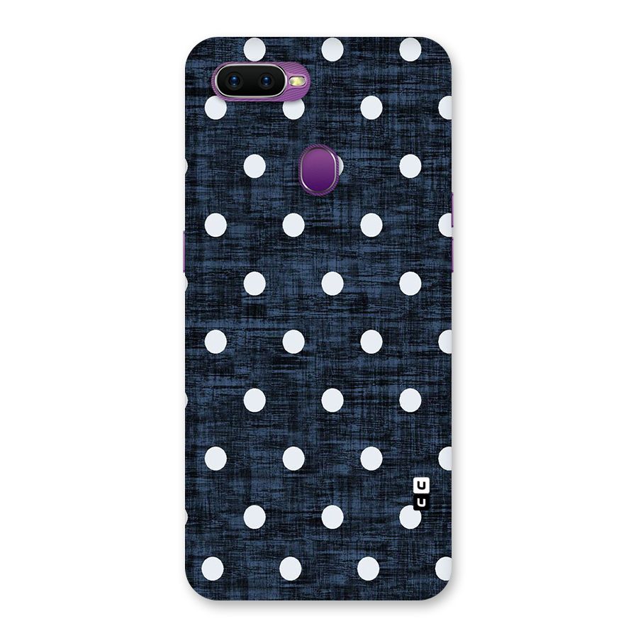 Textured Dots Back Case for Oppo F9