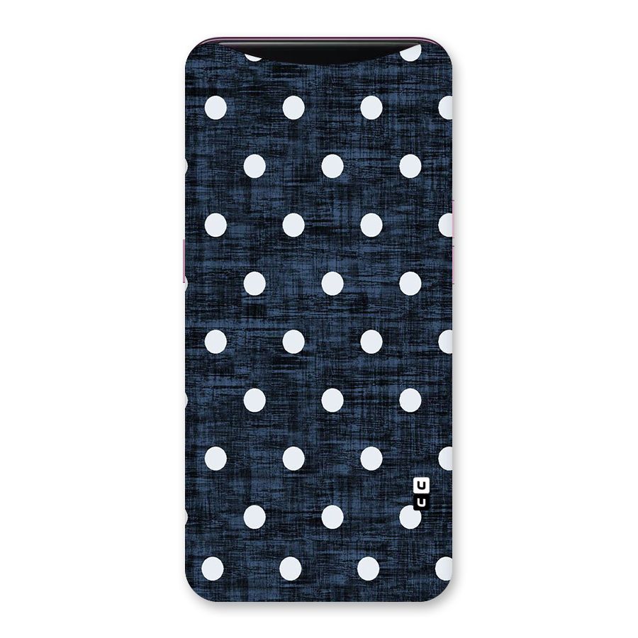 Textured Dots Back Case for Oppo Find X