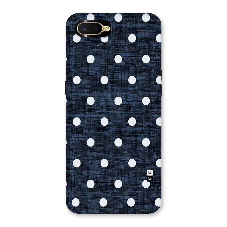 Textured Dots Back Case for Oppo K1