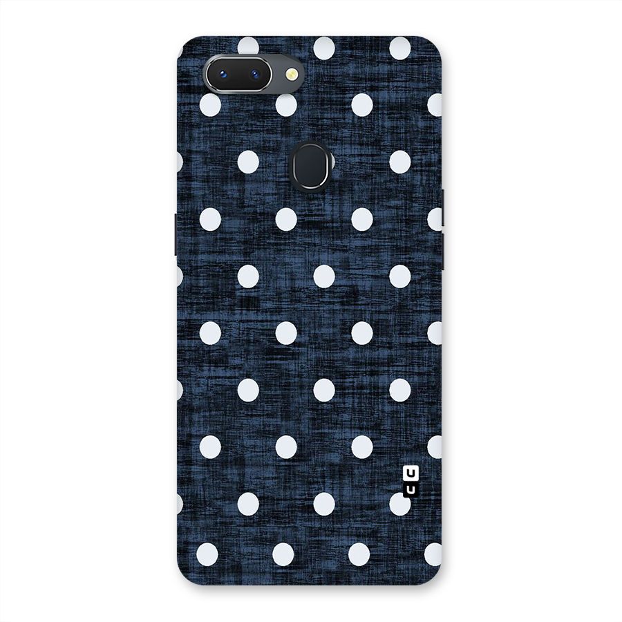 Textured Dots Back Case for Oppo Realme 2