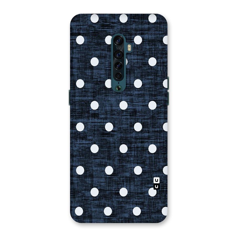 Textured Dots Back Case for Oppo Reno2