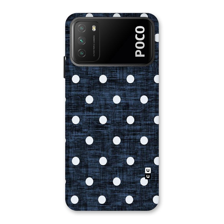 Textured Dots Back Case for Poco M3