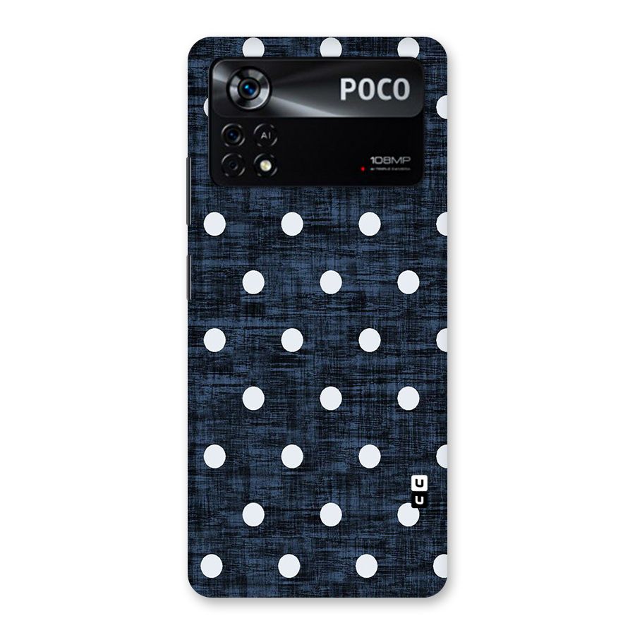 Textured Dots Back Case for Poco X4 Pro 5G