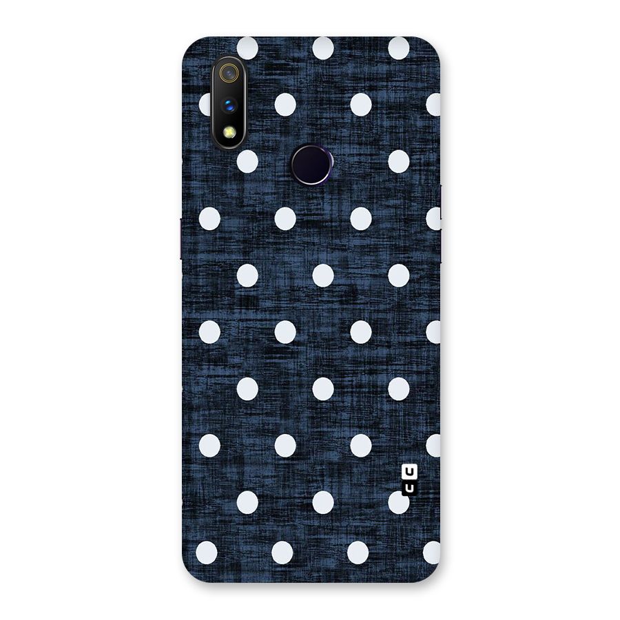 Textured Dots Back Case for Realme 3 Pro