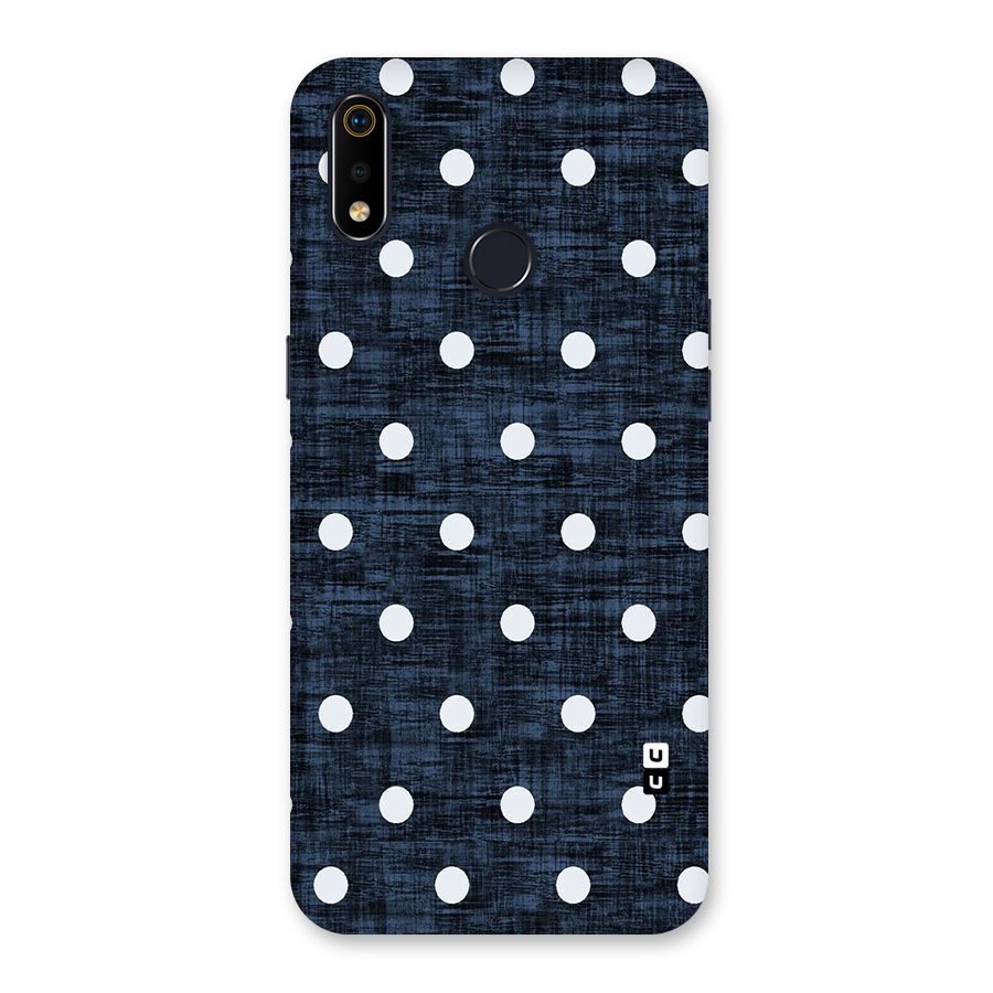 Textured Dots Back Case for Realme 3i