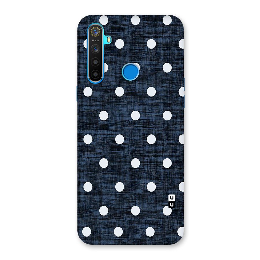 Textured Dots Back Case for Realme 5
