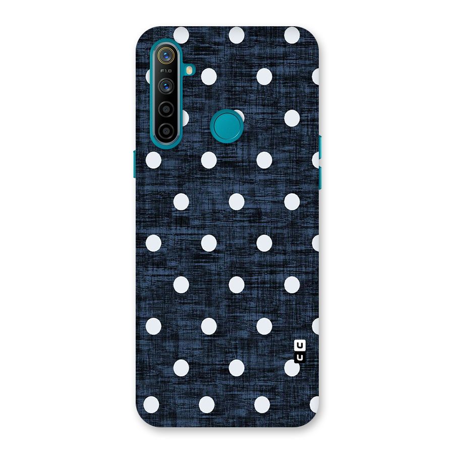 Textured Dots Back Case for Realme 5i