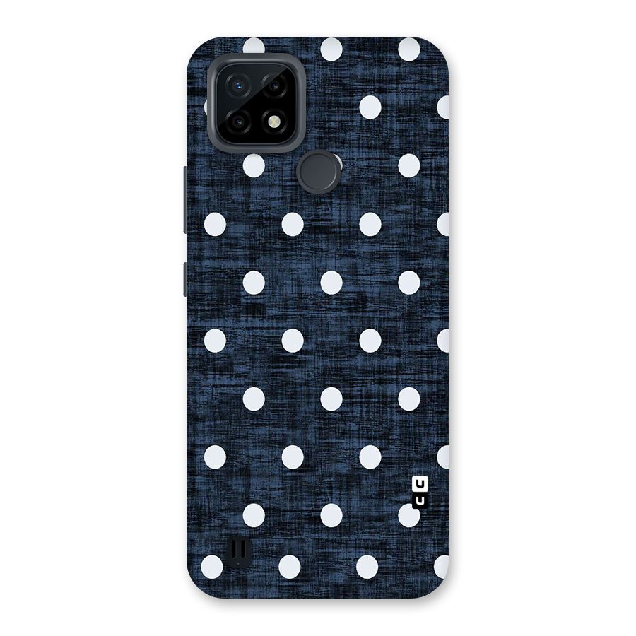 Textured Dots Back Case for Realme C21