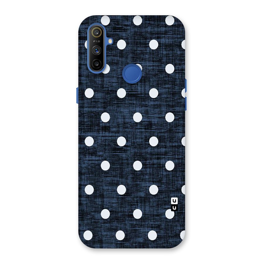Textured Dots Back Case for Realme Narzo 10A