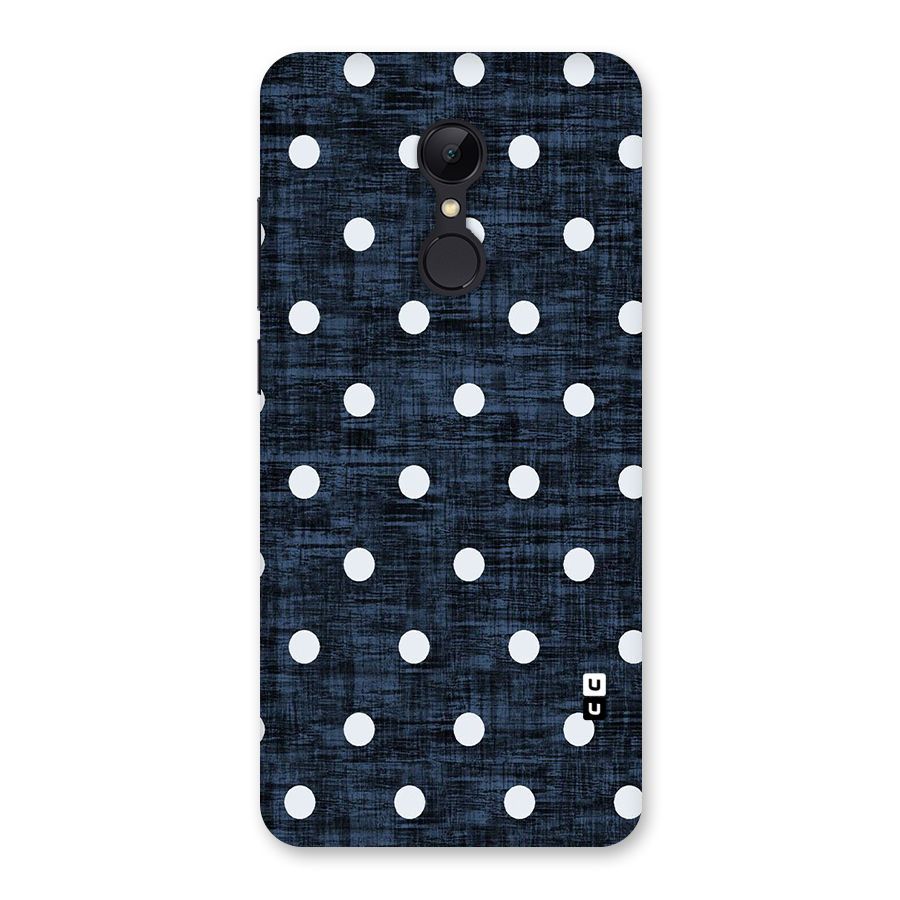 Textured Dots Back Case for Redmi 5