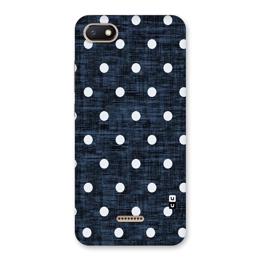 Textured Dots Back Case for Redmi 6A