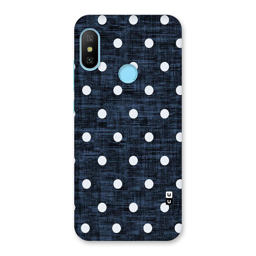 Textured Dots Back Case for Redmi 6 Pro
