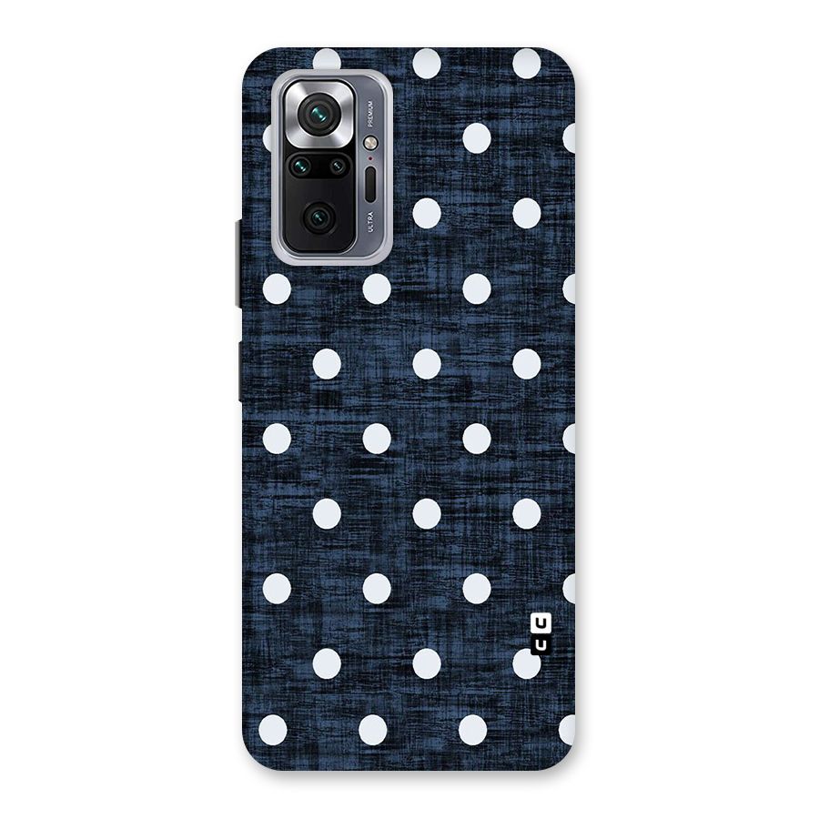 Textured Dots Back Case for Redmi Note 10 Pro