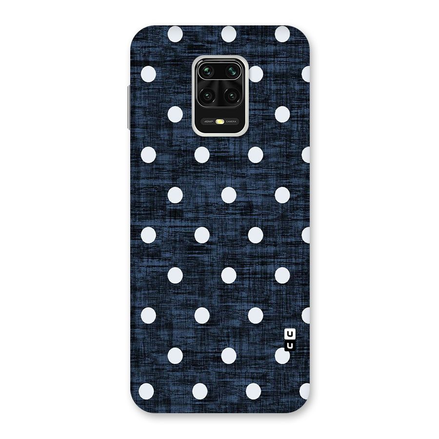 Textured Dots Back Case for Redmi Note 9 Pro Max