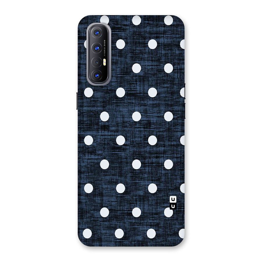 Textured Dots Back Case for Reno3 Pro