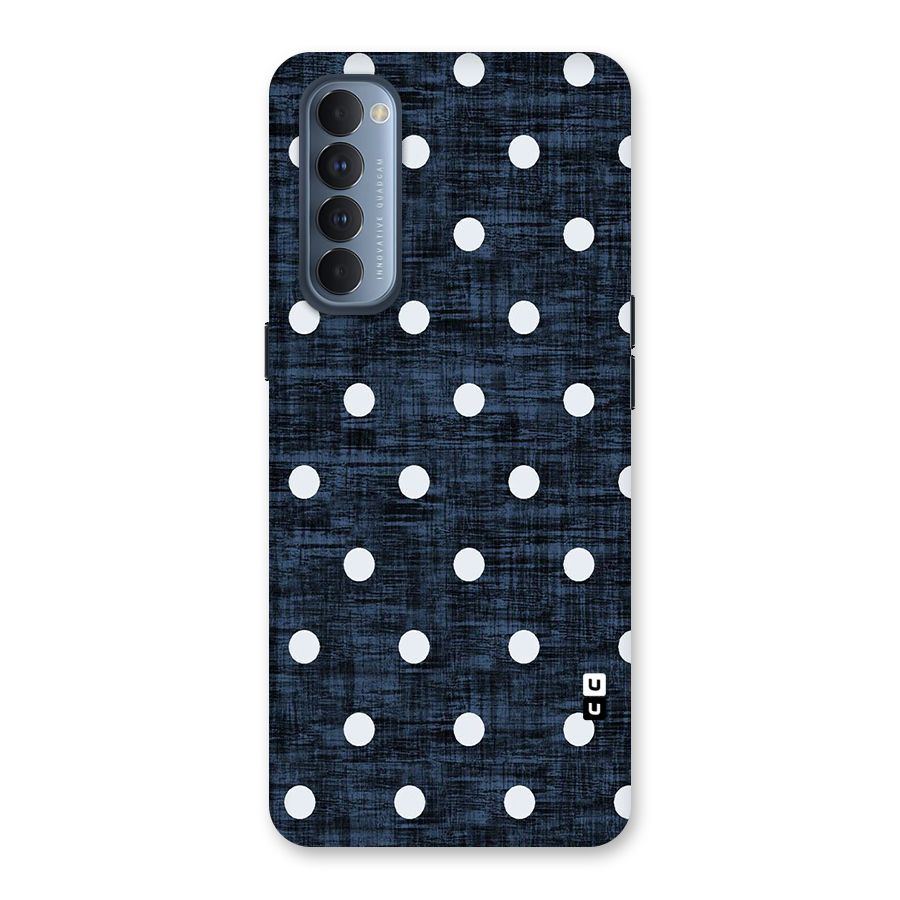 Textured Dots Back Case for Reno4 Pro