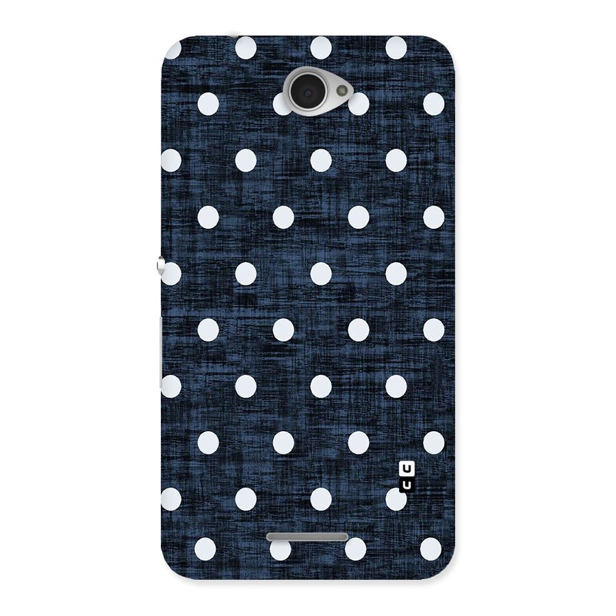 Textured Dots Back Case for Sony Xperia E4