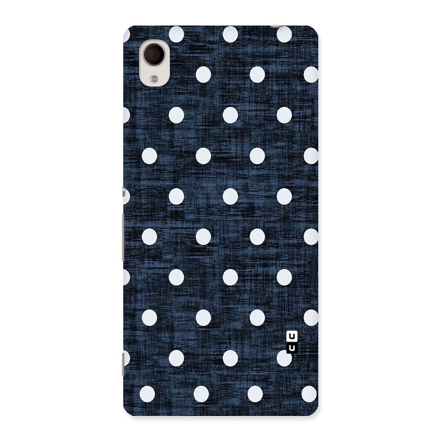 Textured Dots Back Case for Sony Xperia M4