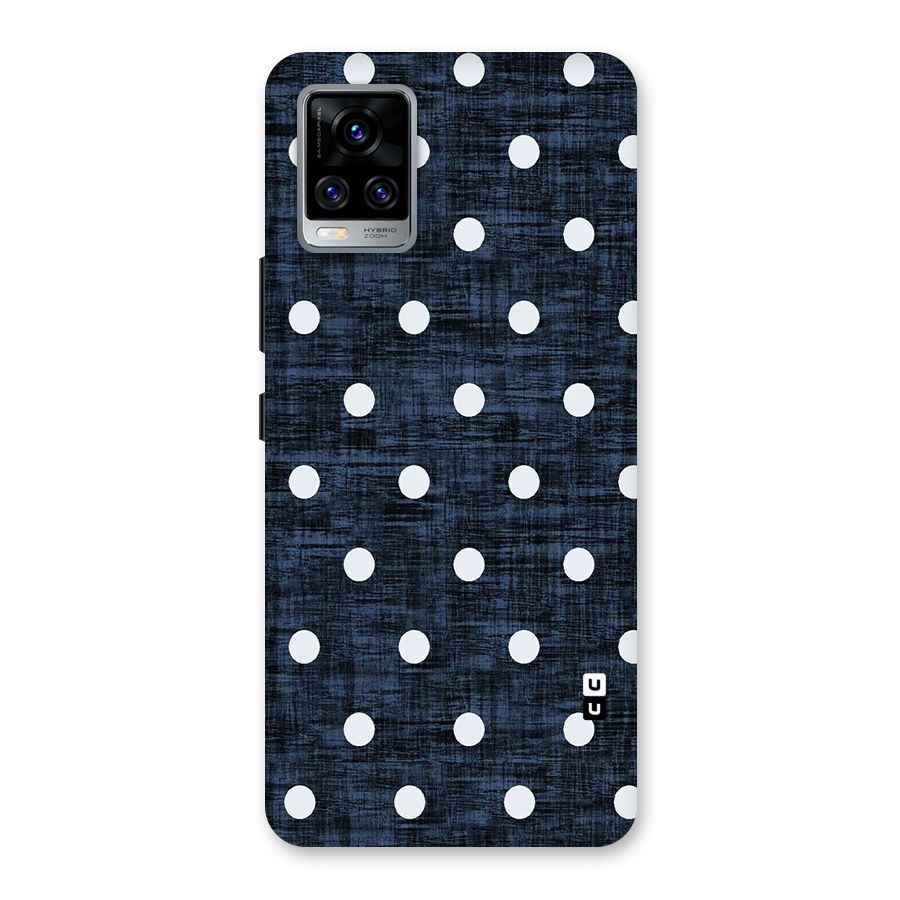 Textured Dots Back Case for Vivo V20 Pro