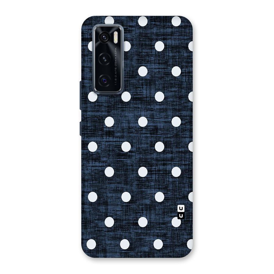 Textured Dots Back Case for Vivo V20 SE