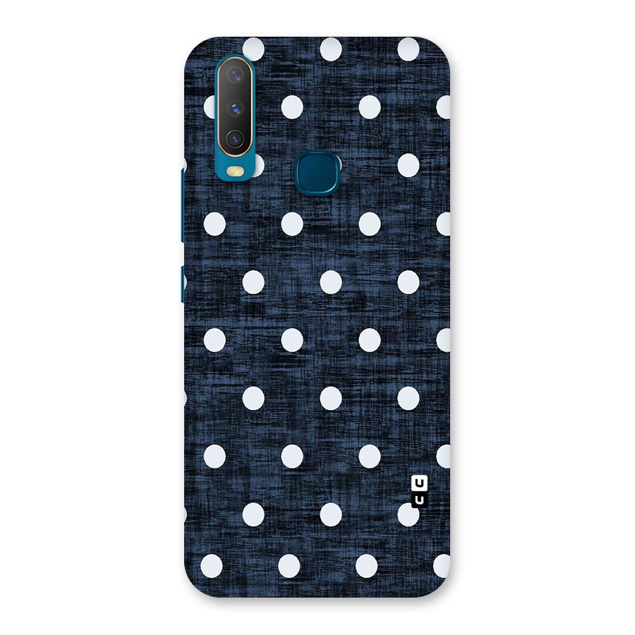 Textured Dots Back Case for Vivo Y17
