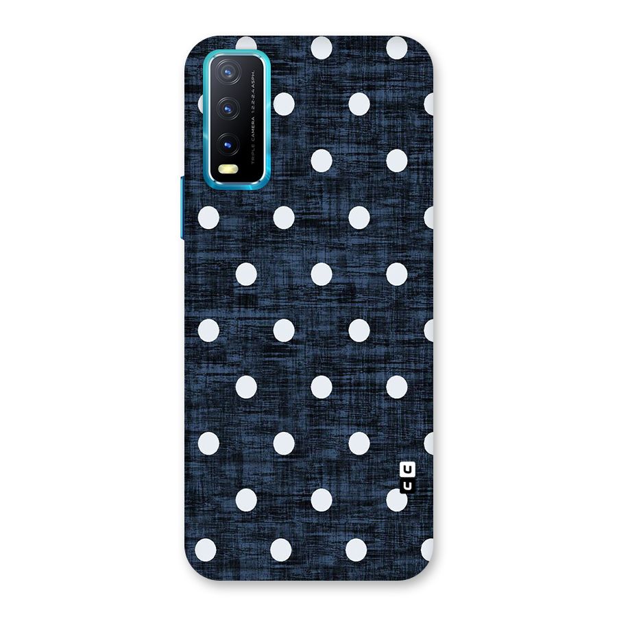 Textured Dots Back Case for Vivo Y20A