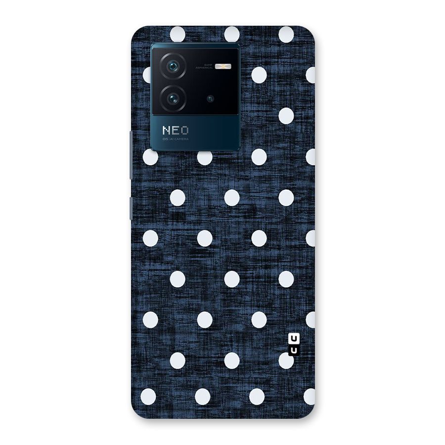 Textured Dots Back Case for Vivo iQOO Neo 6 5G
