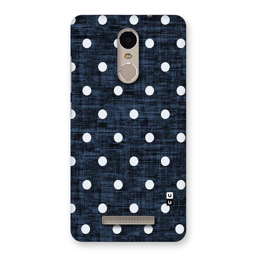 Textured Dots Back Case for Xiaomi Redmi Note 3