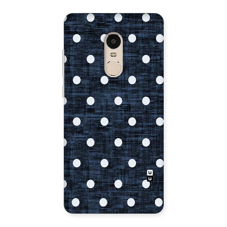 Textured Dots Back Case for Xiaomi Redmi Note 4