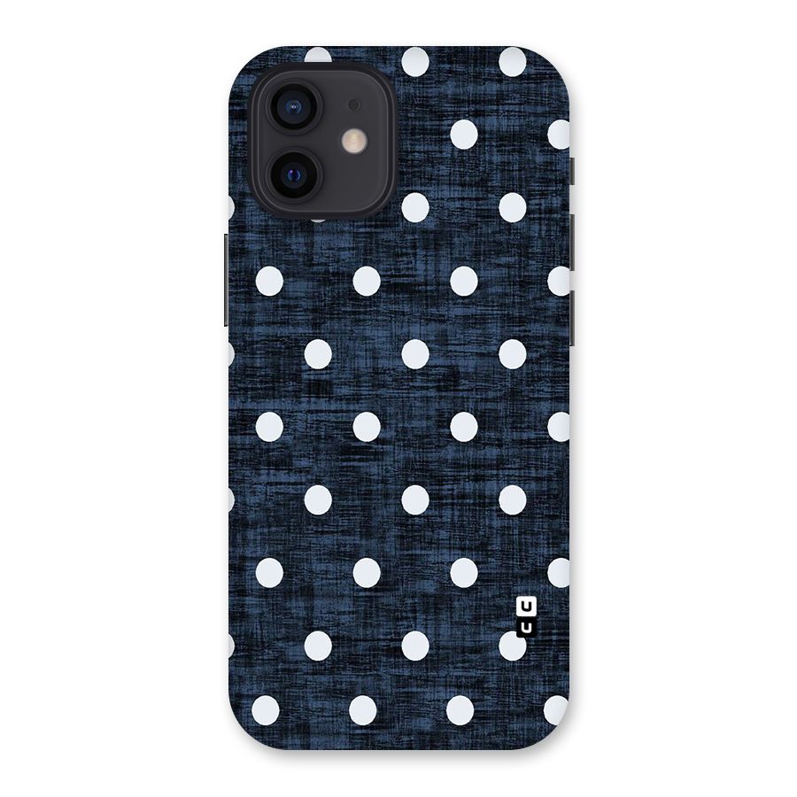 Textured Dots Back Case for iPhone 12