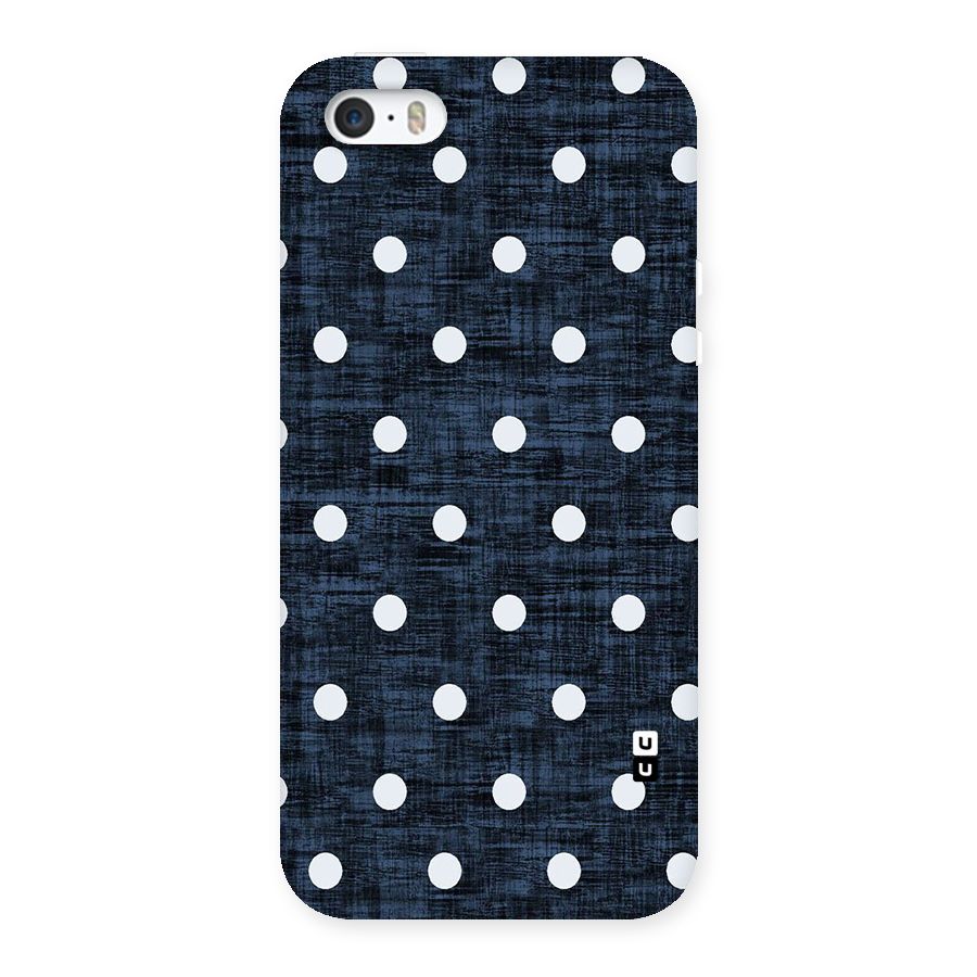 Textured Dots Back Case for iPhone 5 5S