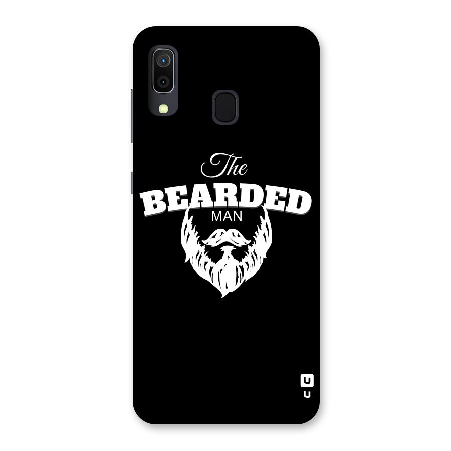 The Bearded Man Back Case for Galaxy A20