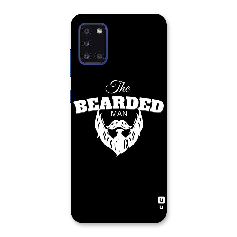 The Bearded Man Back Case for Galaxy A31