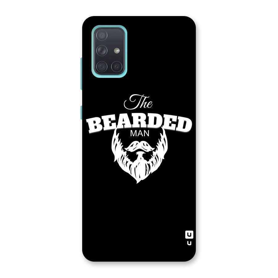 The Bearded Man Back Case for Galaxy A71