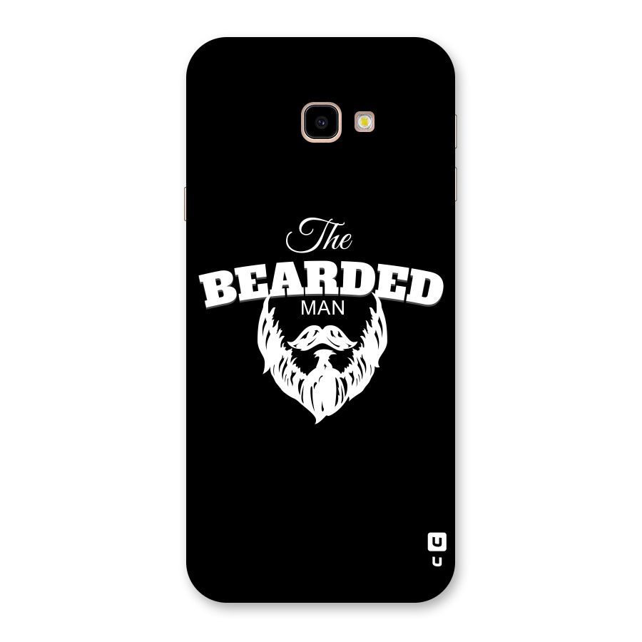 The Bearded Man Back Case for Galaxy J4 Plus