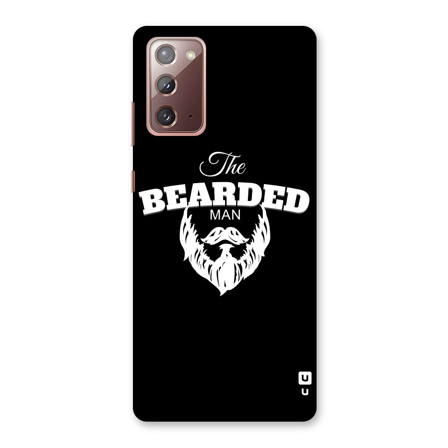 The Bearded Man Back Case for Galaxy Note 20