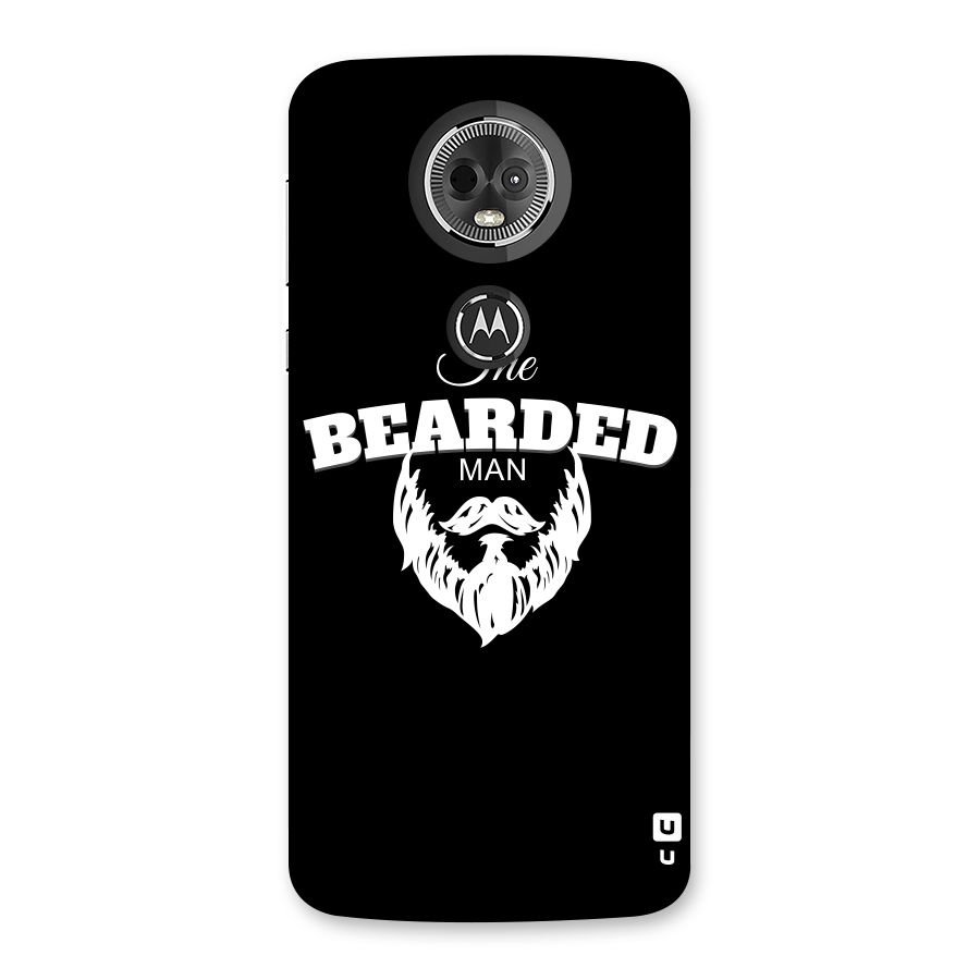The Bearded Man Back Case for Moto E5 Plus