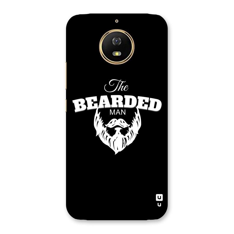 The Bearded Man Back Case for Moto G5s