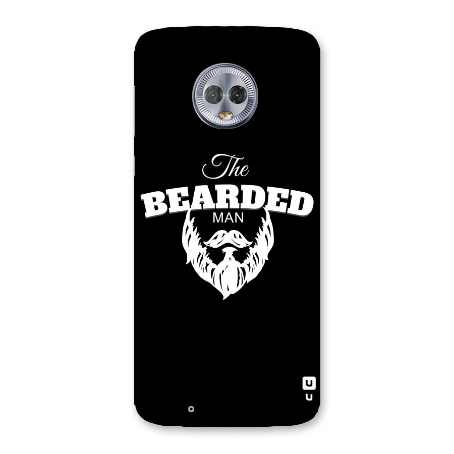 The Bearded Man Back Case for Moto G6