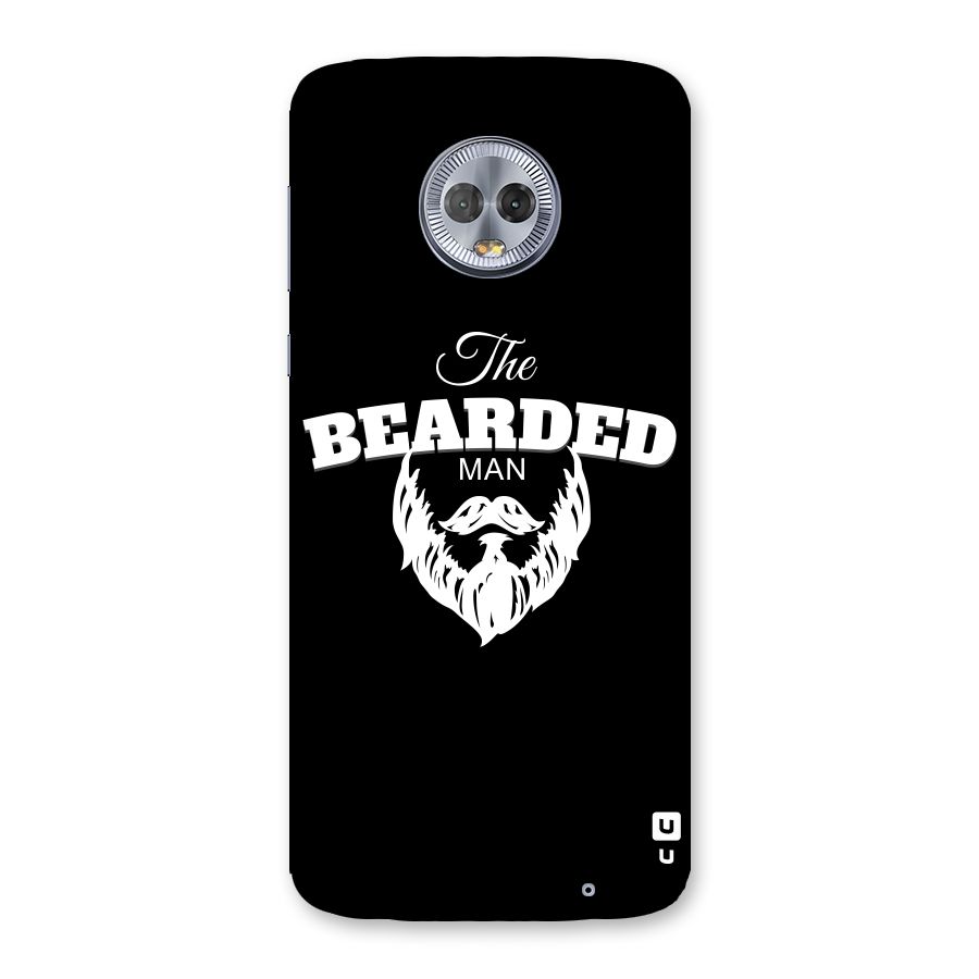 The Bearded Man Back Case for Moto G6 Plus