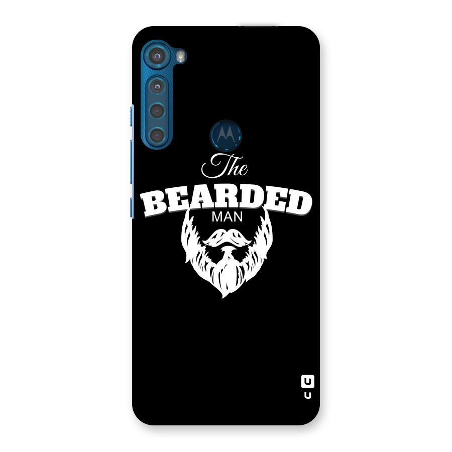 The Bearded Man Back Case for Motorola One Fusion Plus