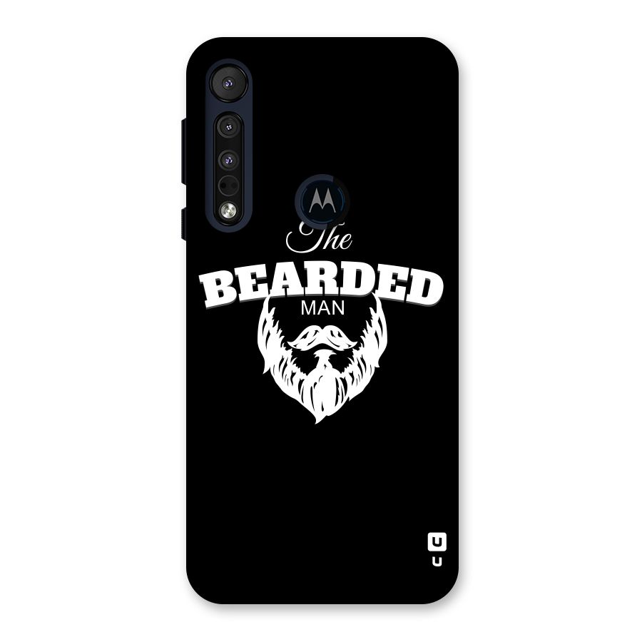The Bearded Man Back Case for Motorola One Macro