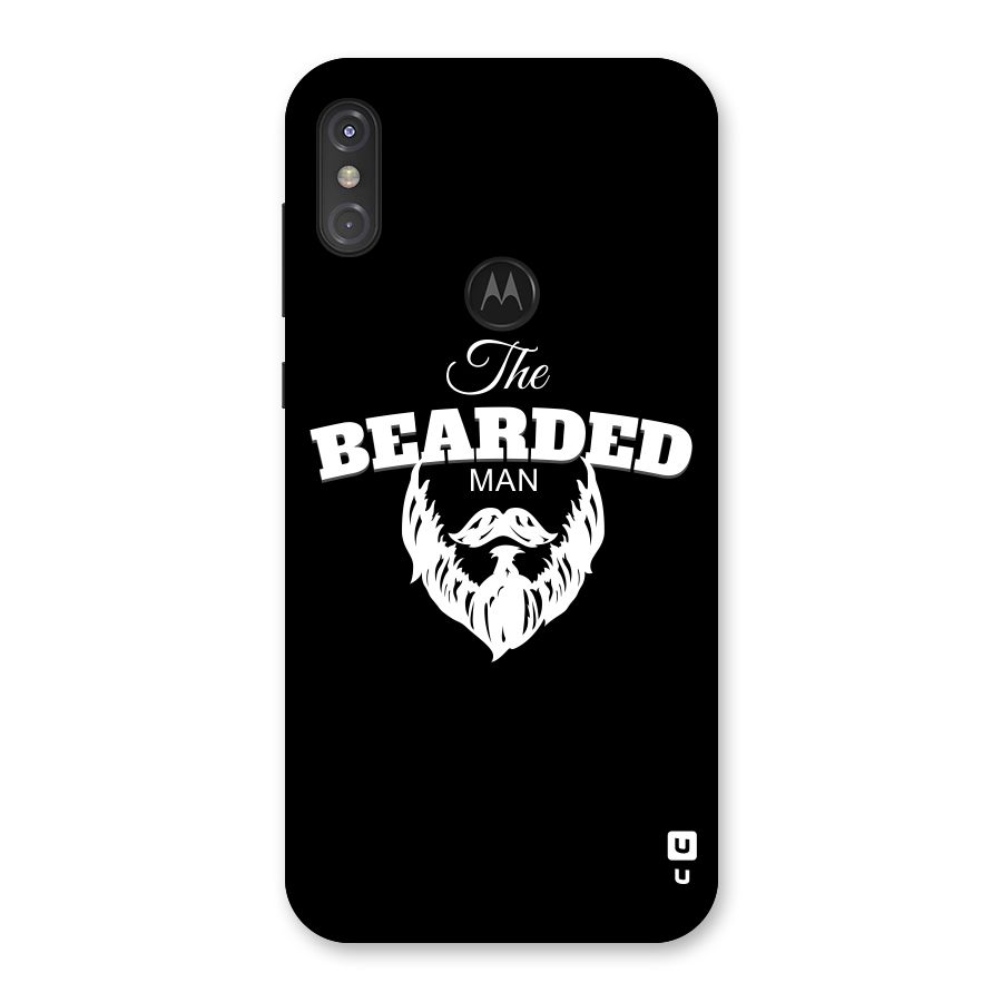 The Bearded Man Back Case for Motorola One Power
