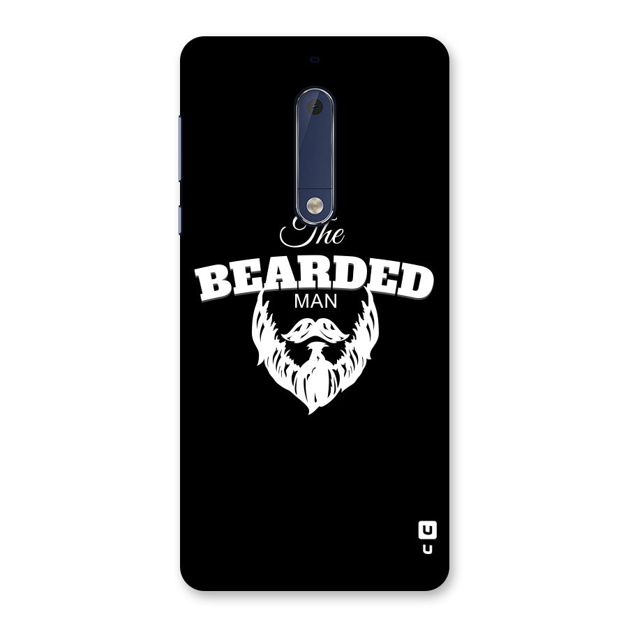 The Bearded Man Back Case for Nokia 5