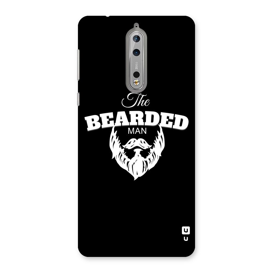 The Bearded Man Back Case for Nokia 8