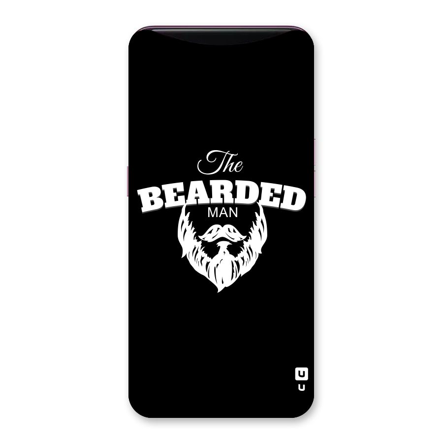 The Bearded Man Back Case for Oppo Find X