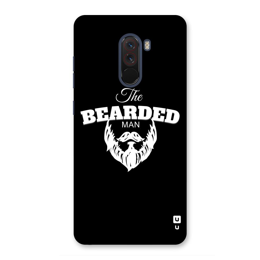 The Bearded Man Back Case for Poco F1